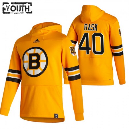 Kinder Eishockey Boston Bruins Tuukka Rask 40 2020-21 Reverse Retro Pullover Hooded Sweatshirt